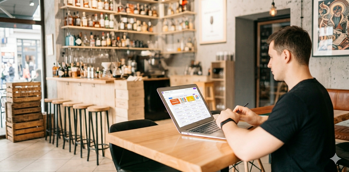 Equipe editorial trabalhando com tecnologia